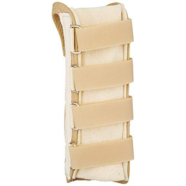Size X-Small Fits Wrists up to 5.75 Beige Brace with Straps and D-Ring Connectors to Secure and Stabilize Hands and Wrists Rolyan D-Ring Right Wrist Brace 6.25 Regular Length Support
